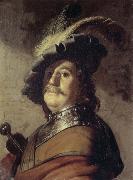 A Warrior Rembrandt